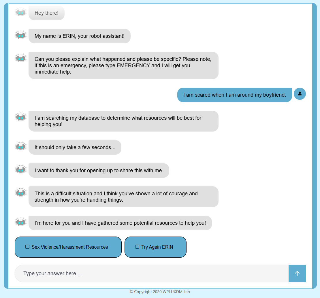 ERIN Chatbot