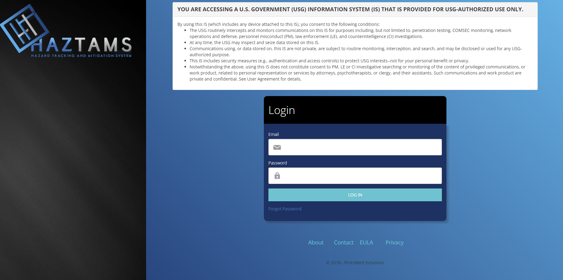 HAZTAMS Login